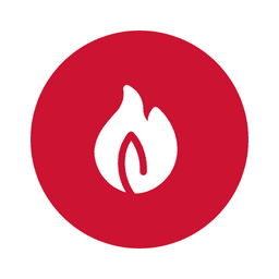 MakeHerPorn AI flame logo