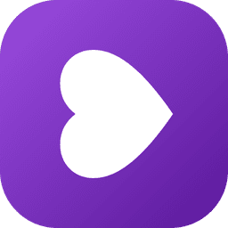 OnlyFap purple heart logo