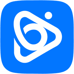 Musebox blue play-button logo