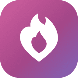 OnlyHot pink flame logo